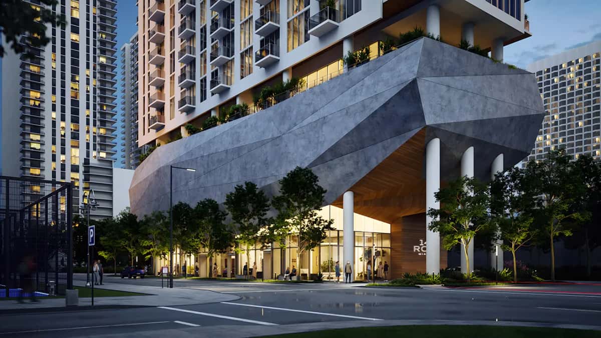 14 ROC Miami Condo in Miami, Florida, Usa preconstruction
