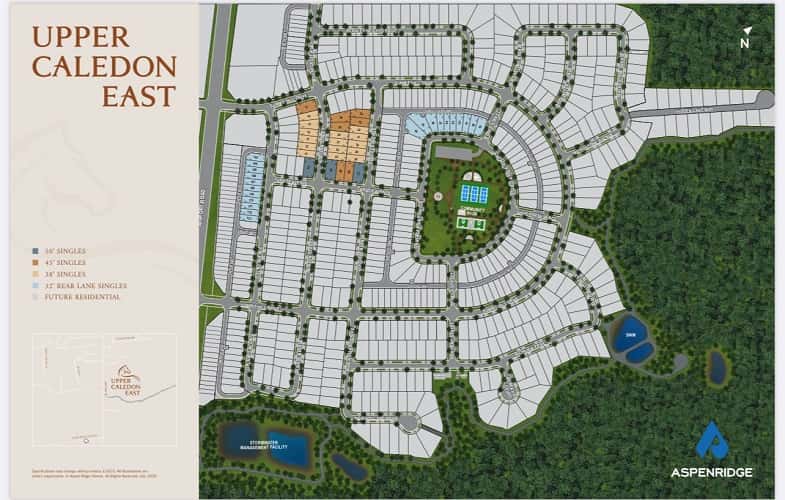 Upper Caledon East Detached in Caledon, Ontario, Canada preconstruction