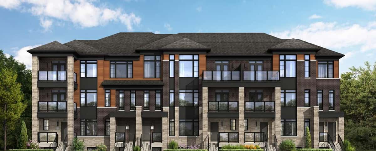 The Social Urban towns at Caledon club Townhouse in Caledon, Ontario, Canada preconstruction