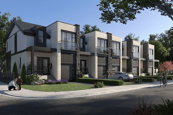 Upper Vista Innisfail Townhouse in Calgary, Alberta, Canada preconstruction