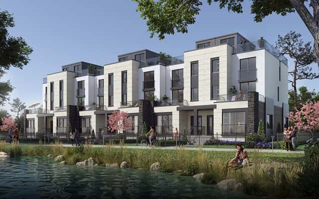 Upper Vista Innisfail Townhouse in Calgary, Alberta, Canada preconstruction