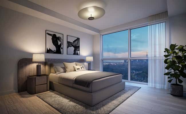 The Main tower II at Dawes Condo in Toronto, Ontario, Canada preconstruction