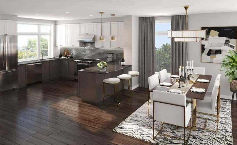 Park District Towns Phase 2 Townhouse in Pickering, Ontario, Canada preconstruction