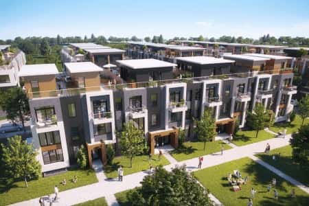 QUI Modern Towns Townhouse in Markham, Ontario, Canada preconstruction