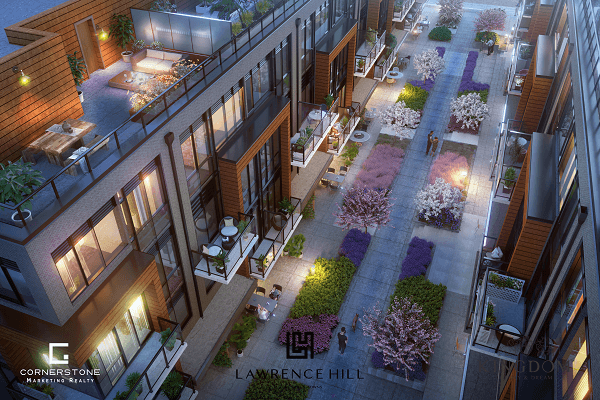 Lawrence Hill Towns Townhouse in Toronto, Ontario, Canada preconstruction