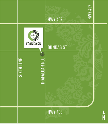 The Villages of Oak Park Condos in Oakville, Ontario, Canada preconstruction