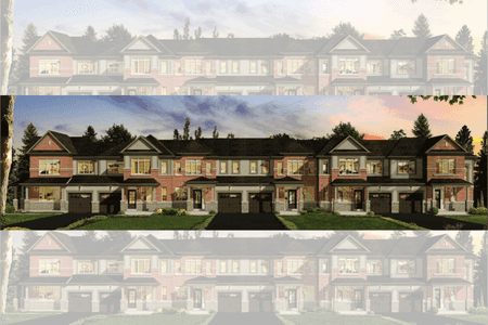 Sunnidale Homes Townhouse in Wasaga Beach, Ontario, Canada preconstruction