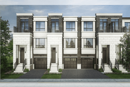 The Treasury Town Townhouse in Oakville, Ontario, Canada preconstruction
