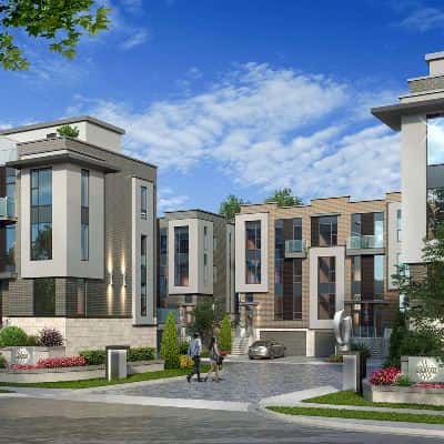 Wycliffe at the Promenade Townhouse in Thornhill, Ontario, Canada preconstruction