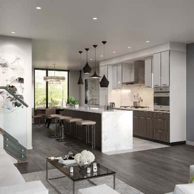 Wycliffe at the Promenade Townhouse in Thornhill, Ontario, Canada preconstruction