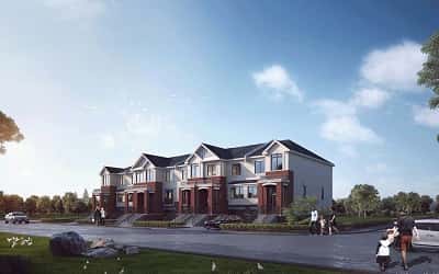Simcoe Garden Townhouse in Bradford, Ontario, Canada preconstruction