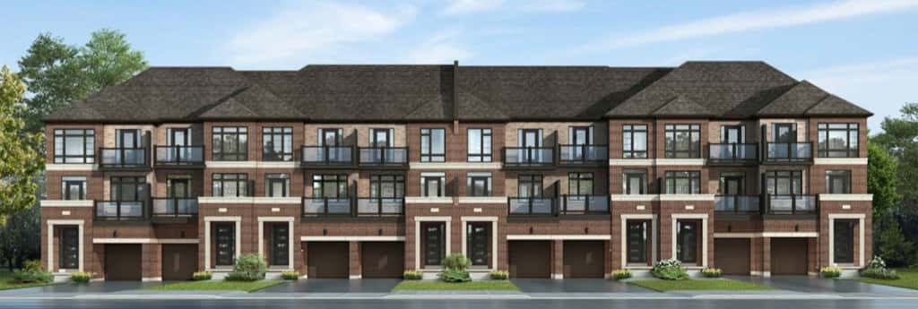 GO Towns Townhouse in Barrie, Ontario, Canada preconstruction