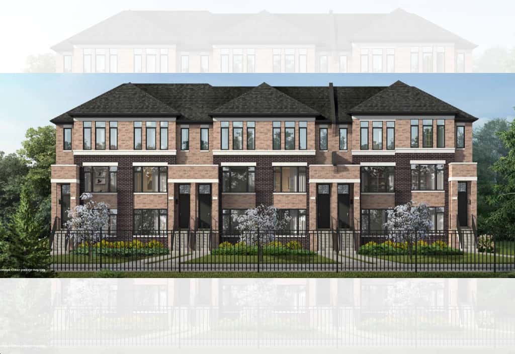 GO Towns Townhouse in Barrie, Ontario, Canada preconstruction