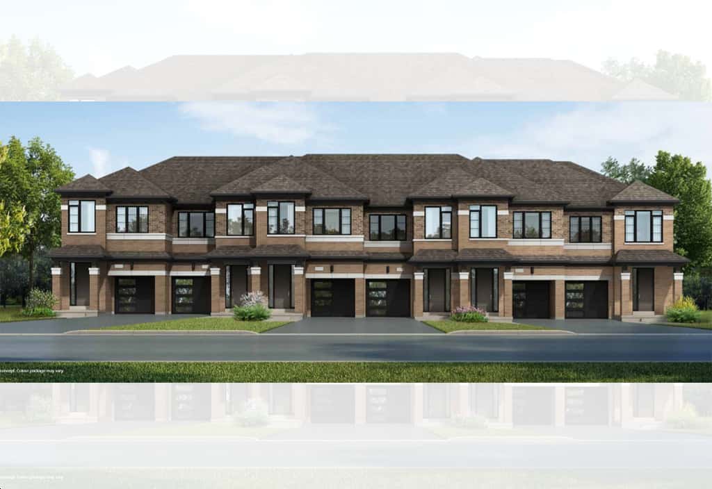 GO Towns Townhouse in Barrie, Ontario, Canada preconstruction