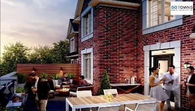 GO Towns Townhouse in Barrie, Ontario, Canada preconstruction