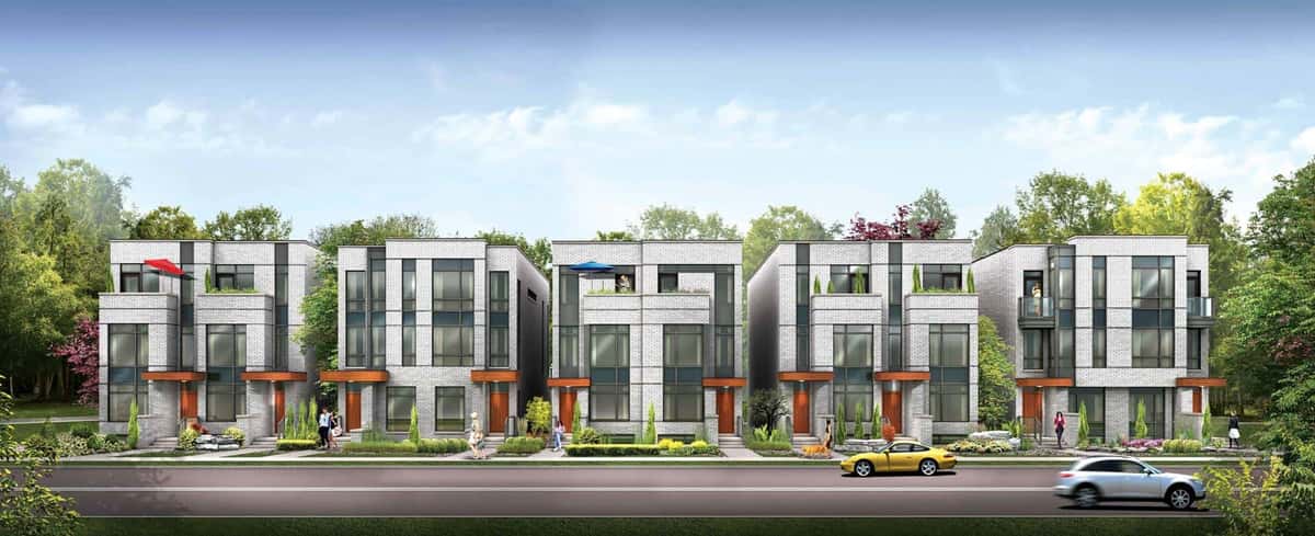 St Clair Village Detached in Toronto, Ontario, Canada preconstruction