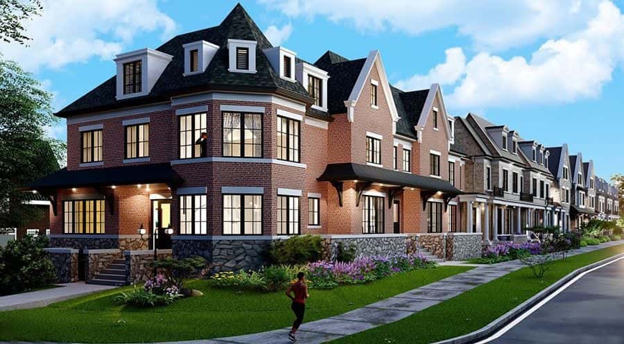 Bayview Village Meadow Townhouse in North York, Ontario, Canada preconstruction