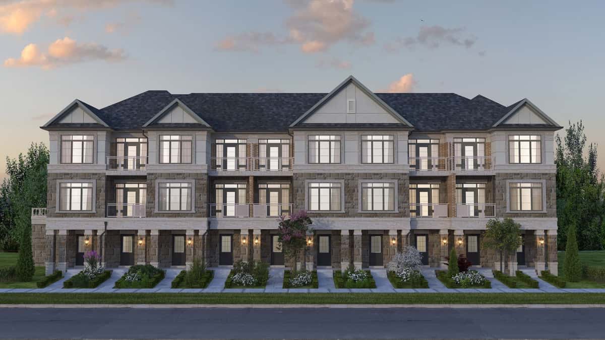 DeerView Heights Townhouse in Pickering, Ontario, Canada preconstruction