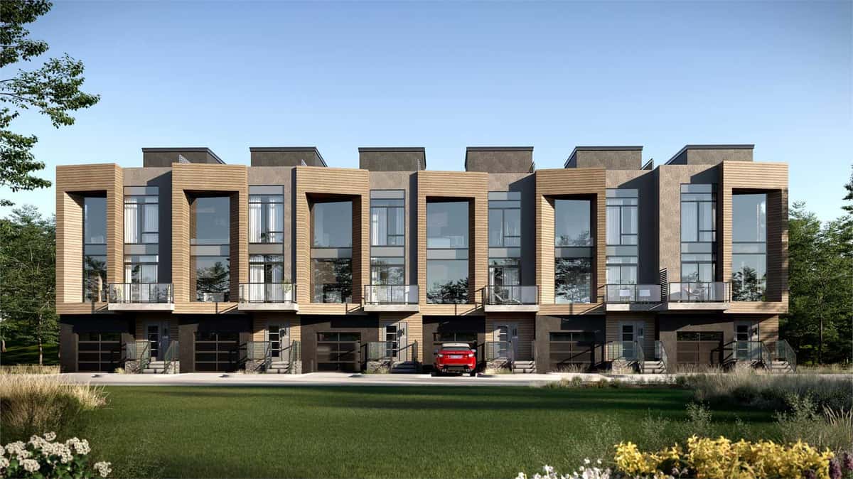 The Summit Townhouse in Huntsville, Ontario, Canada preconstruction