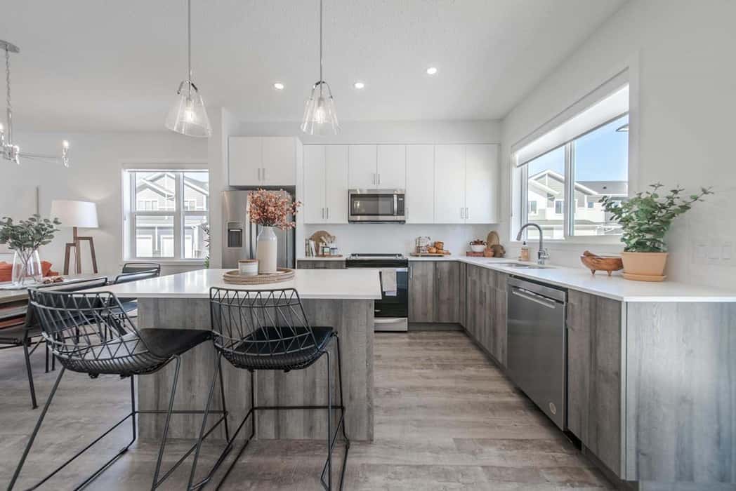 Ambleton Townhouse in Calgary, Alberta, Canada preconstruction