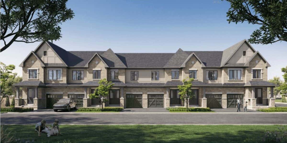 Park & Main Towns Townhouse in Markham, Ontario, Canada preconstruction