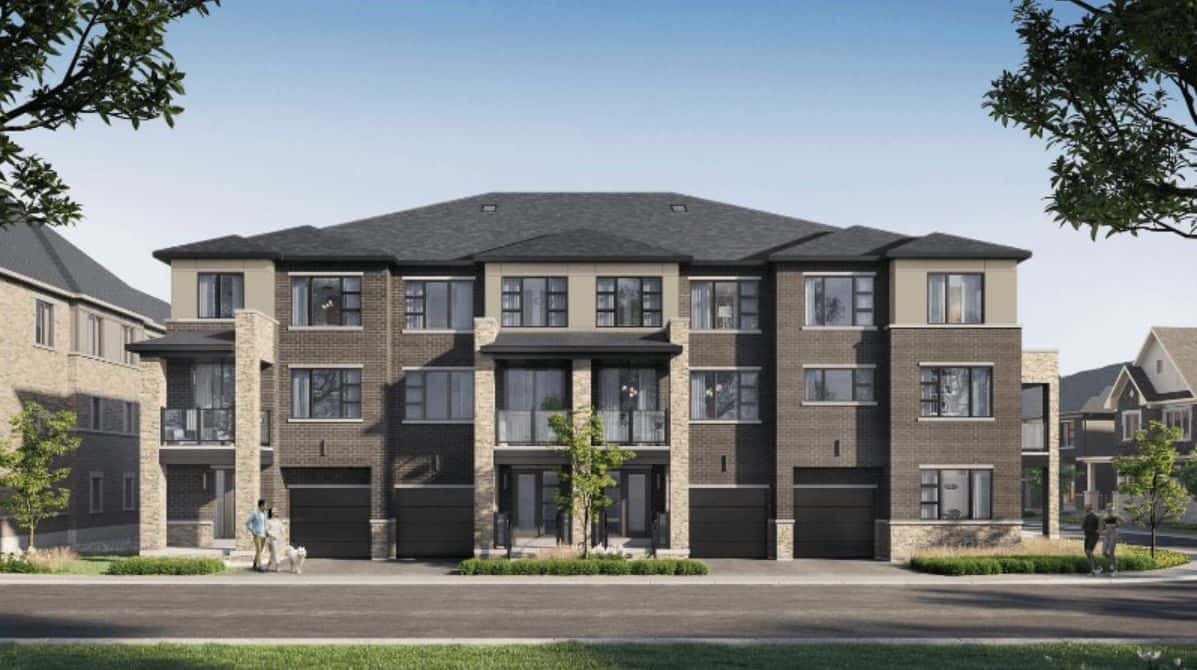 Park & Main Towns Townhouse in Markham, Ontario, Canada preconstruction