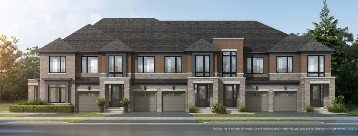 Livello Towns Townhouse in Bolton, Ontario, Canada preconstruction