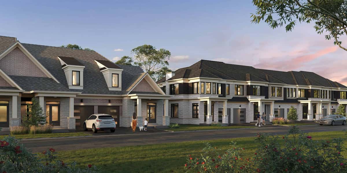 Hygge Towns Townhouse in Kawartha Lakes, Ontario, Canada preconstruction