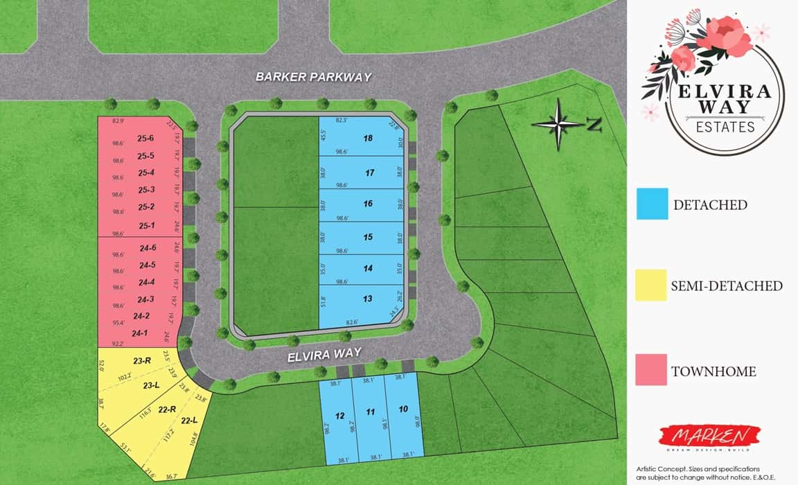 Elvira Way Estates Detached in Thorold, Ontario, Canada preconstruction