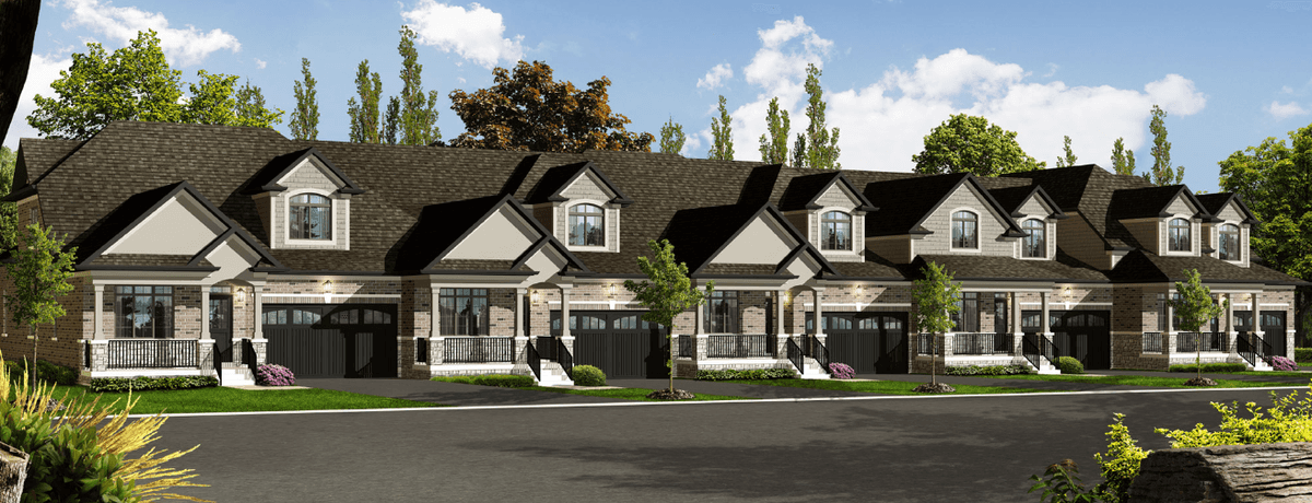 Wyldwood Trail Townhouse in Uxbridge, Ontario, Canada preconstruction
