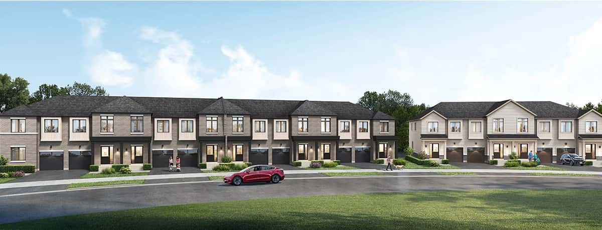 Towns at Big Sky Townhouse in Simcoe, Ontario, Canada preconstruction