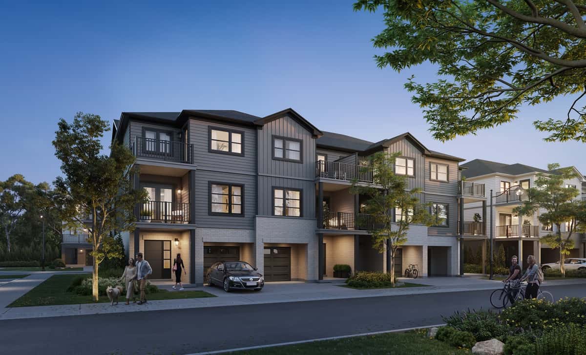 Poet & Perth Towns Townhouse in Sebringville, Ontario, Canada preconstruction
