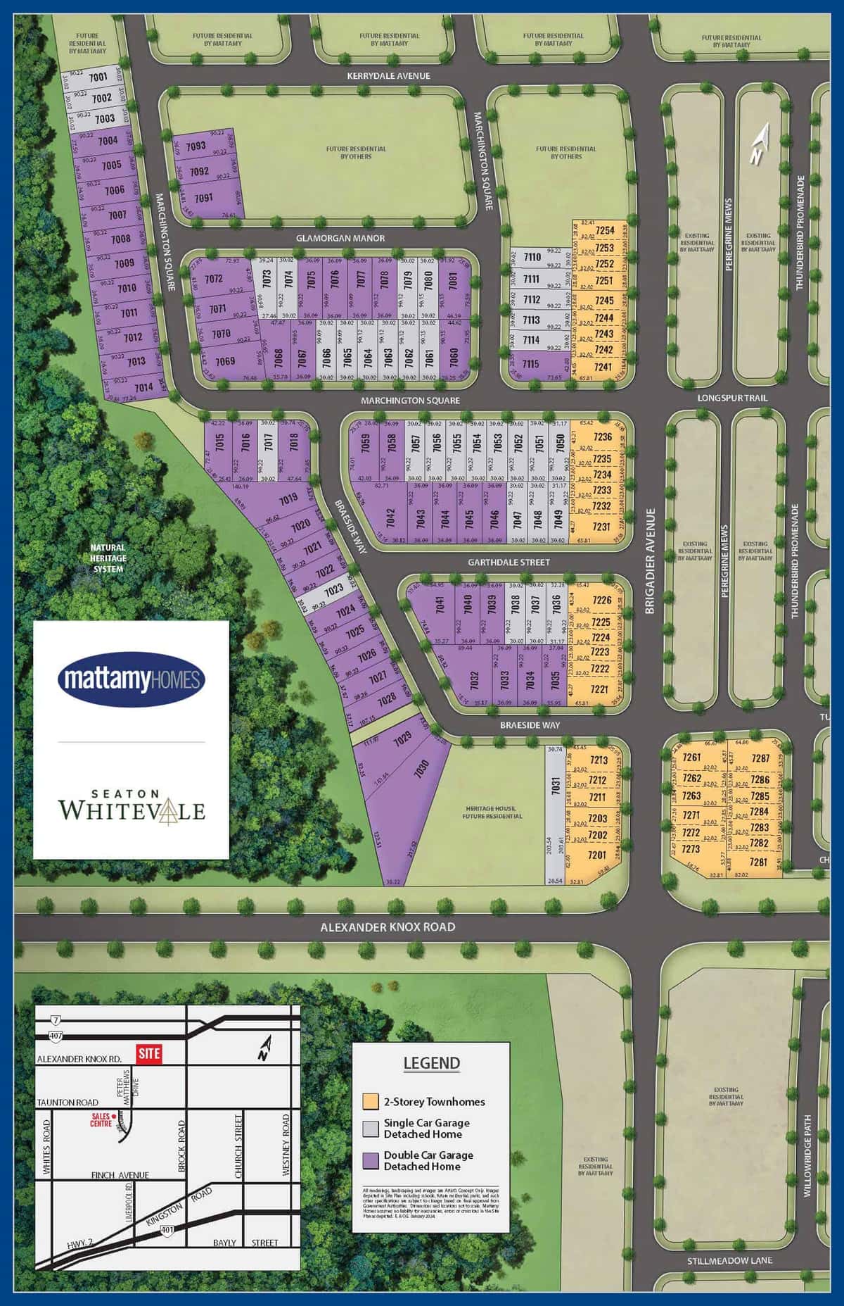 Seaton Whitevale Detached in Pickering, Ontario, Canada preconstruction