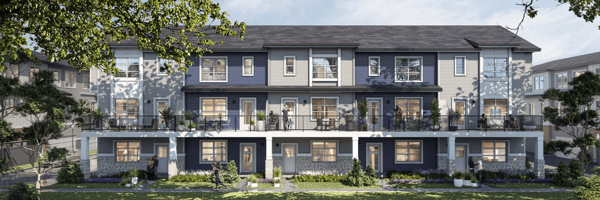 Arabella Towns Townhouse in Rocky View, Alberta, Canada preconstruction