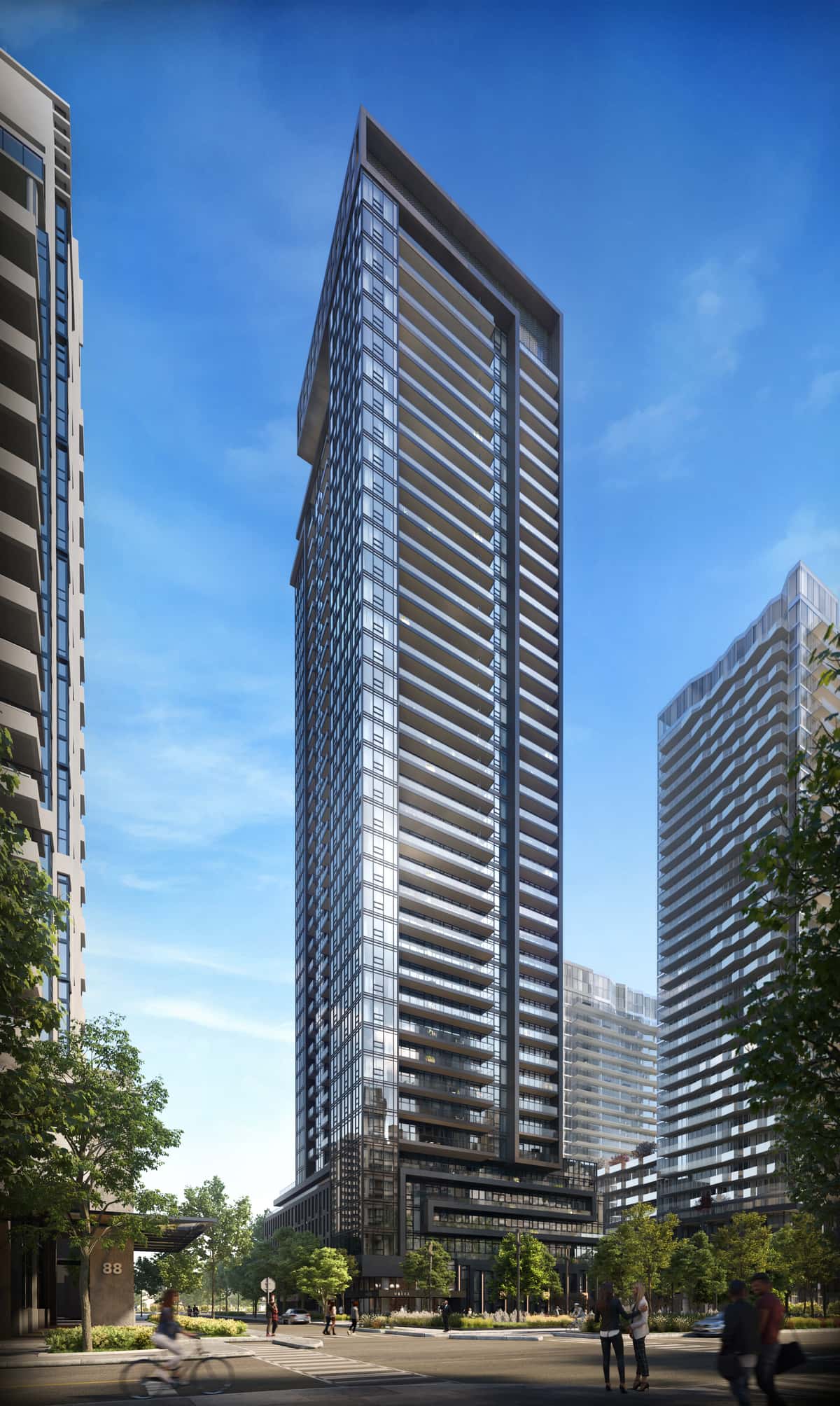 The Corner On Broadway Condo in Toronto, Ontario, Canada Studio - 3 Bedrooms bedroom 1-3 Bathrooms bathroom preconstruction
