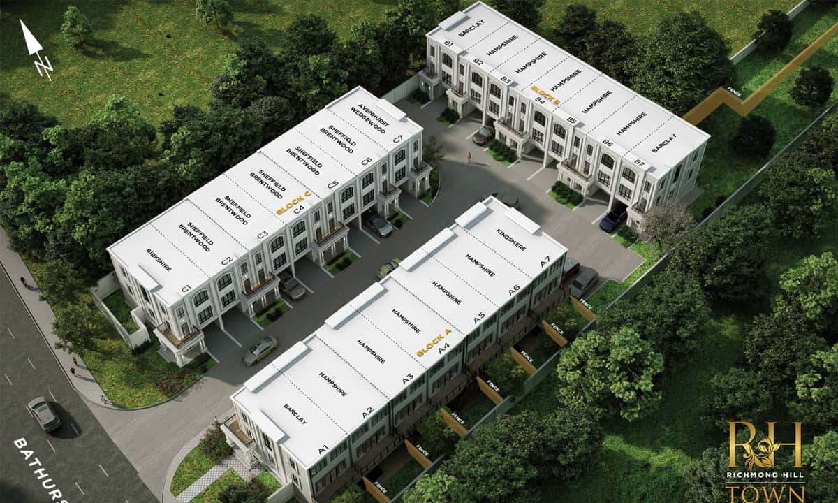 Richmond Hill Town Manors Townhouse in Richmond Hill, Ontario, Canada preconstruction