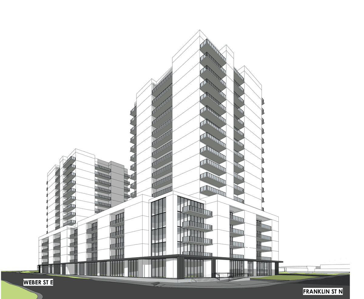 1175 weber east condos in Kitchener, Ontario, Canada preconstruction