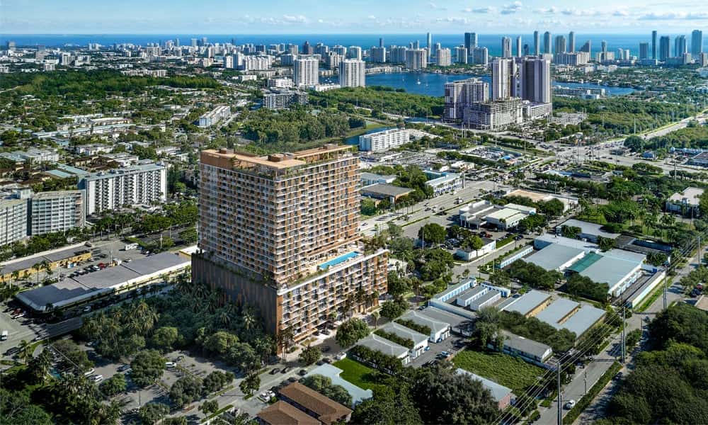 The William Residences Condo in North Miami Beach, Florida, Usa preconstruction