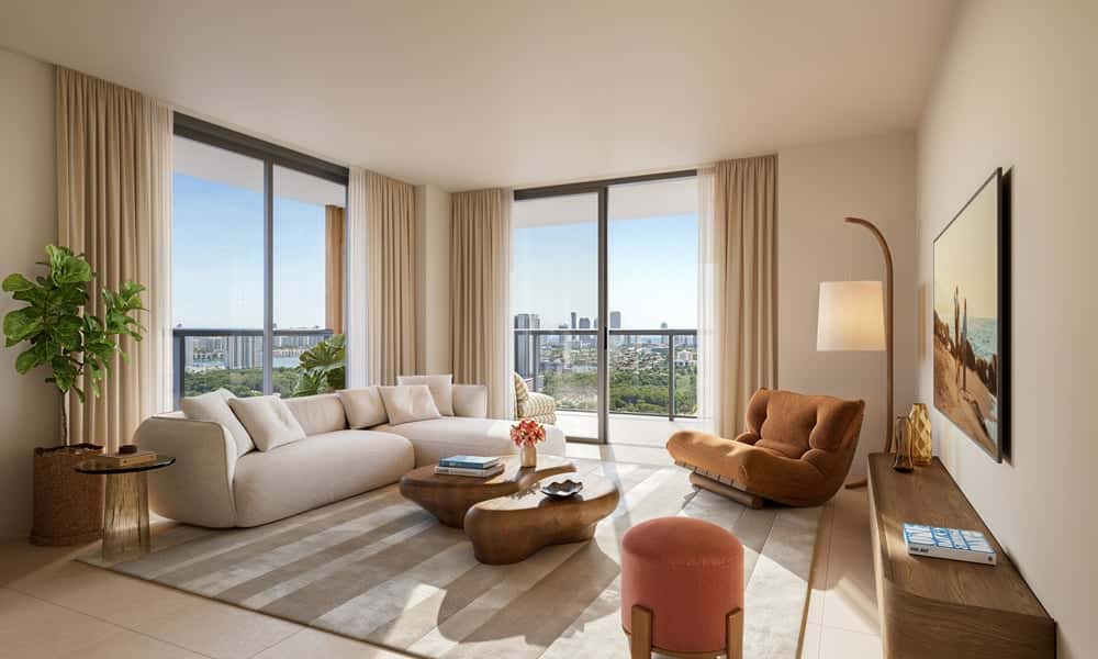 The William Residences Condo in North Miami Beach, Florida, Usa preconstruction