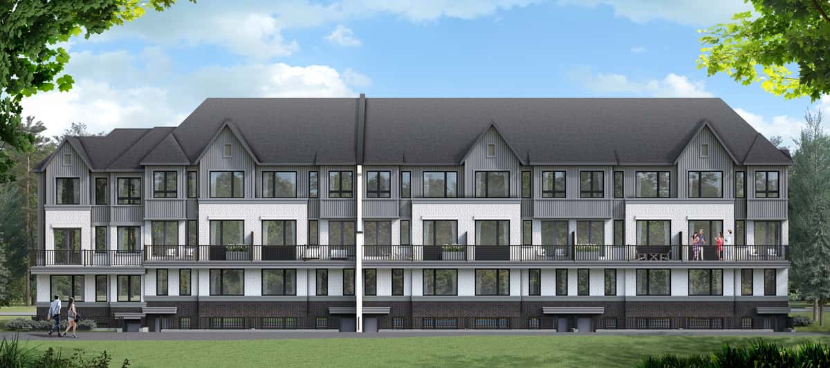 Time in Ajax Urban Towns Townhouse in Ajax, Ontario, Canada preconstruction