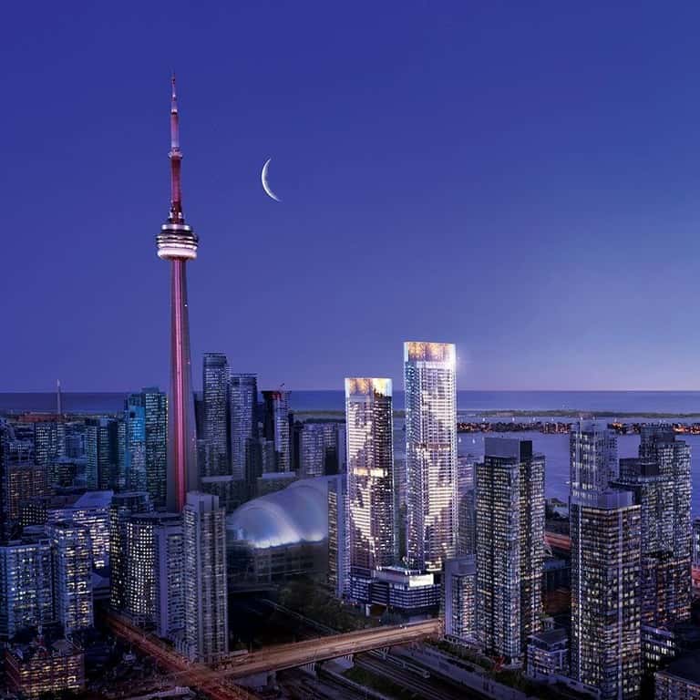 Concord Canada House Condo in Toronto, Ontario, Canada 1-4 Bedrooms bedroom 1-4 Bathrooms bathroom preconstruction