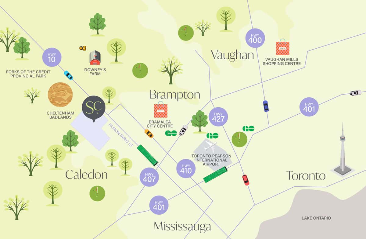 SouthCal Detached in Caledon, Ontario, Canada preconstruction