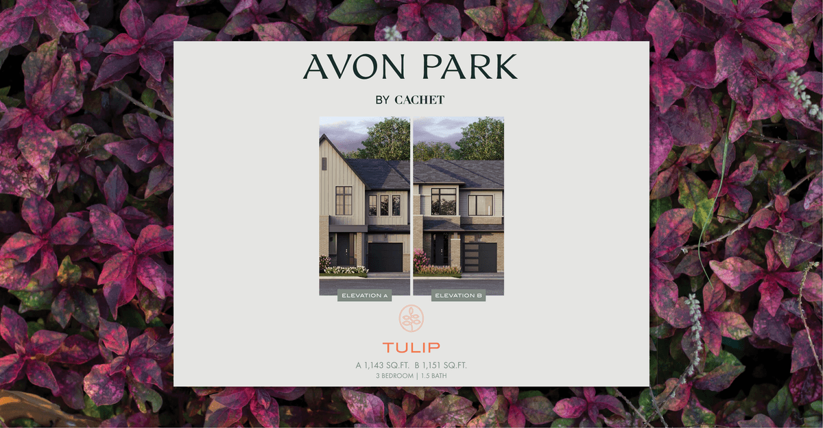 Avon Park Townhouse in Pickering, Ontario, Canada preconstruction