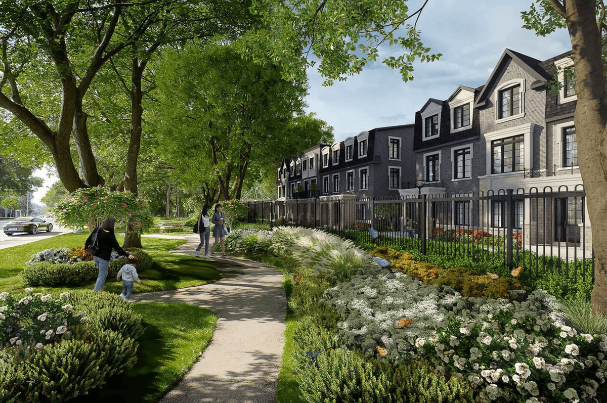 Flora Towns Townhouse in Oakville, Ontario, Canada preconstruction