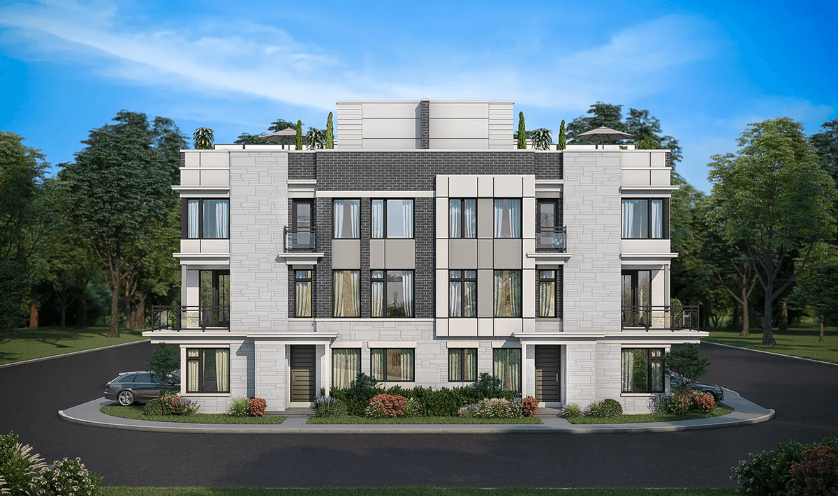 Glen Abbey Encore Towns Townhouse in Oakville, Ontario, Canada preconstruction