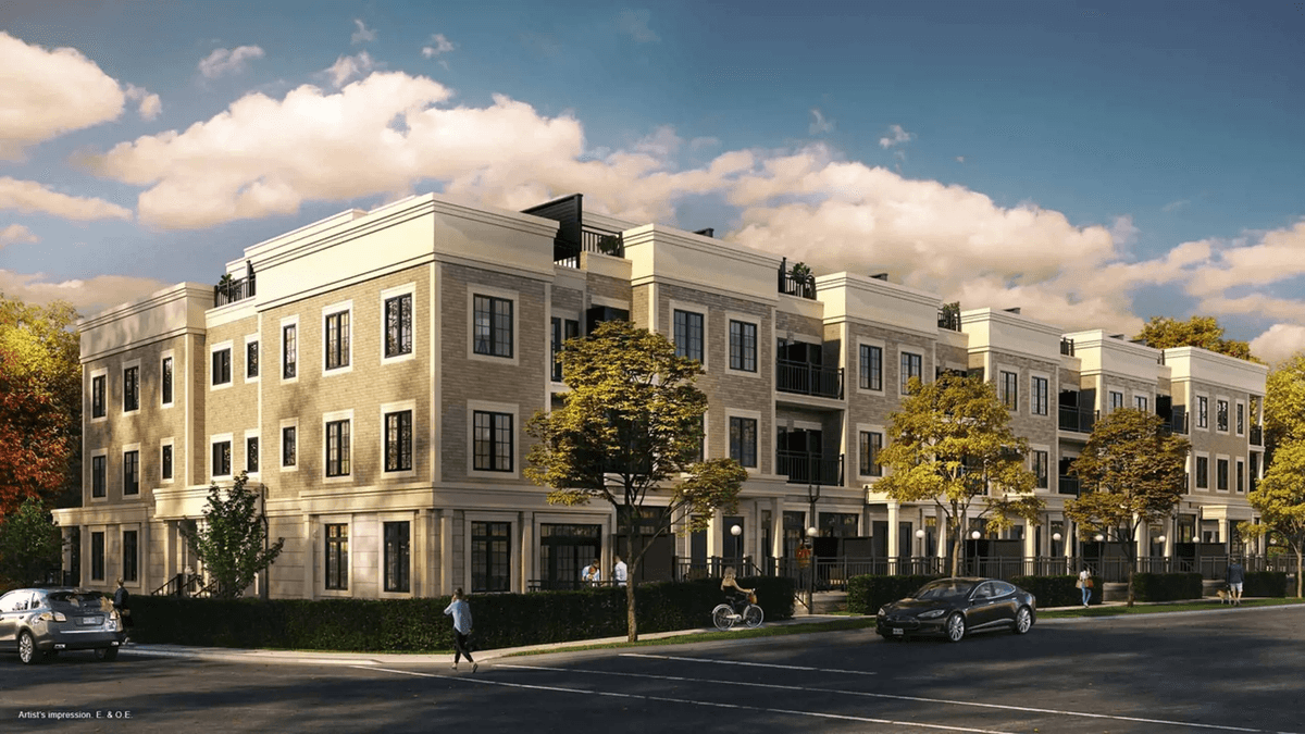 Harbour Place Townhouse in Oakville, Ontario, Canada preconstruction