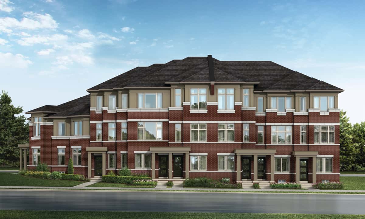 New Seaton Towerhill Townhouse in Pickering, Ontario, Canada preconstruction