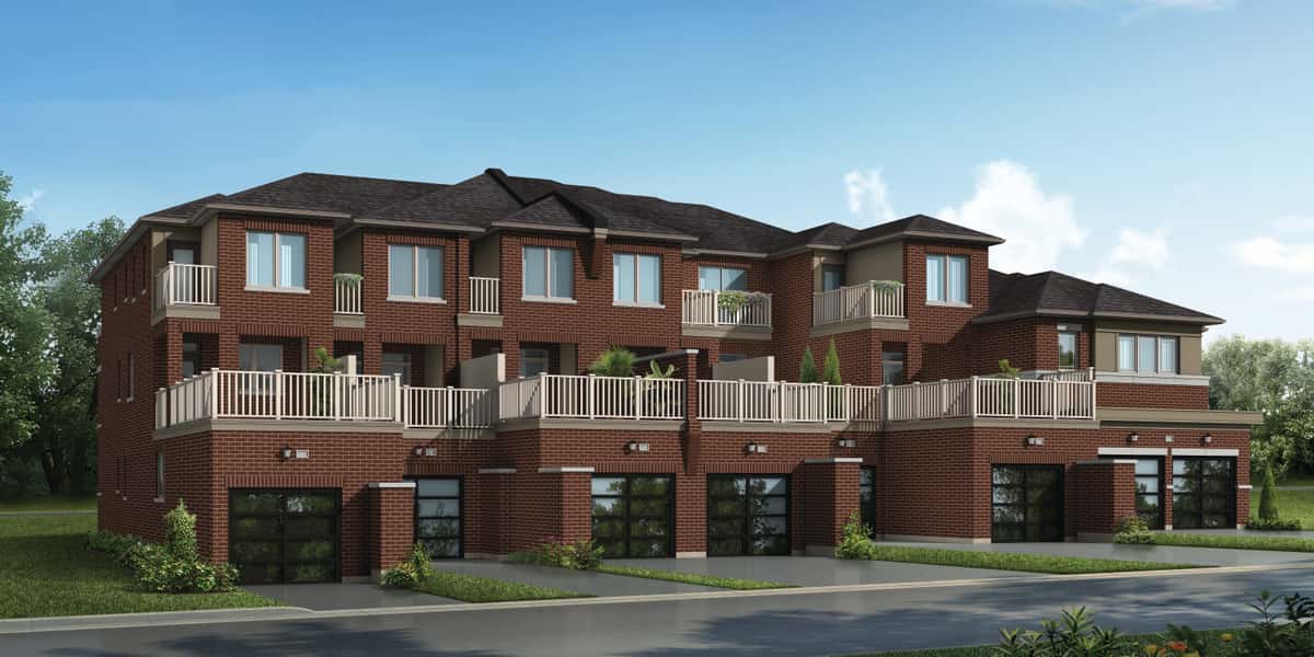 New Seaton Towerhill Townhouse in Pickering, Ontario, Canada preconstruction