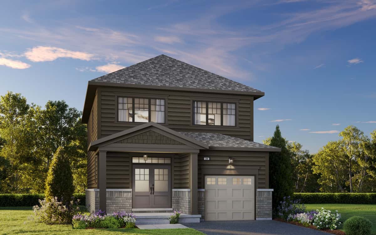 Newbrook Townhouse in Newcastle, Ontario, Canada preconstruction