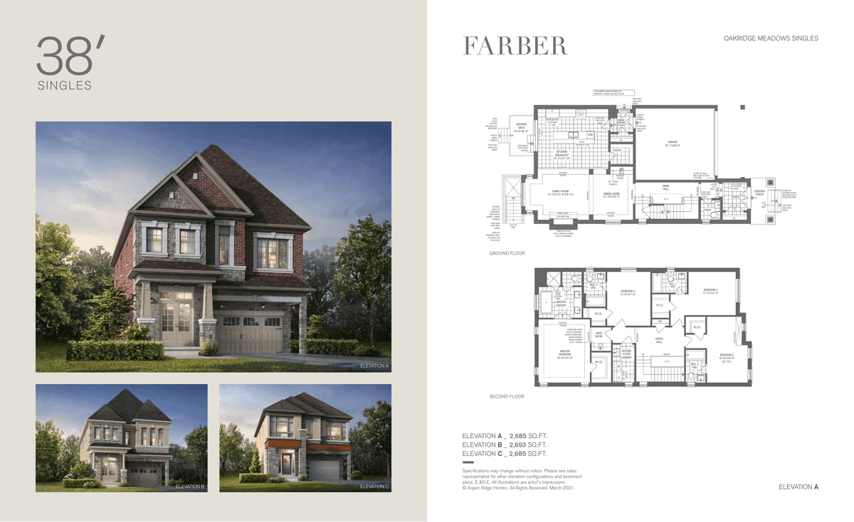 Oakridge Meadows Aspenridge Detached in Richmond Hill, Ontario, Canada preconstruction